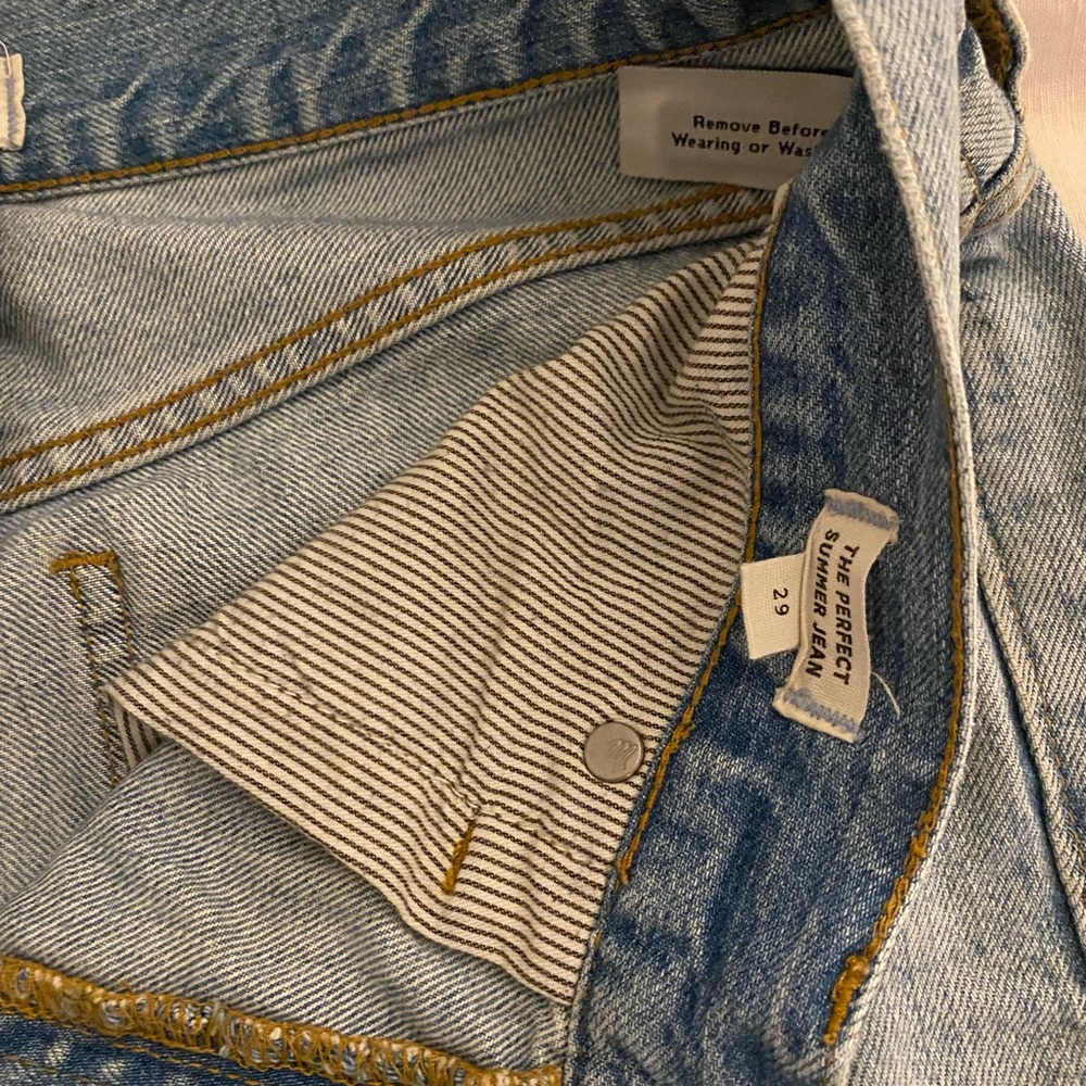 Madewell “Perfect Summer Jean”